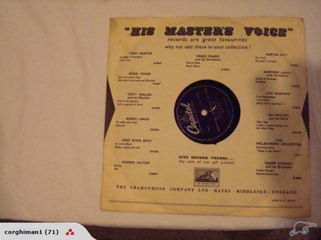 ilovedinomartin: Dean Martin 78 RPM Record