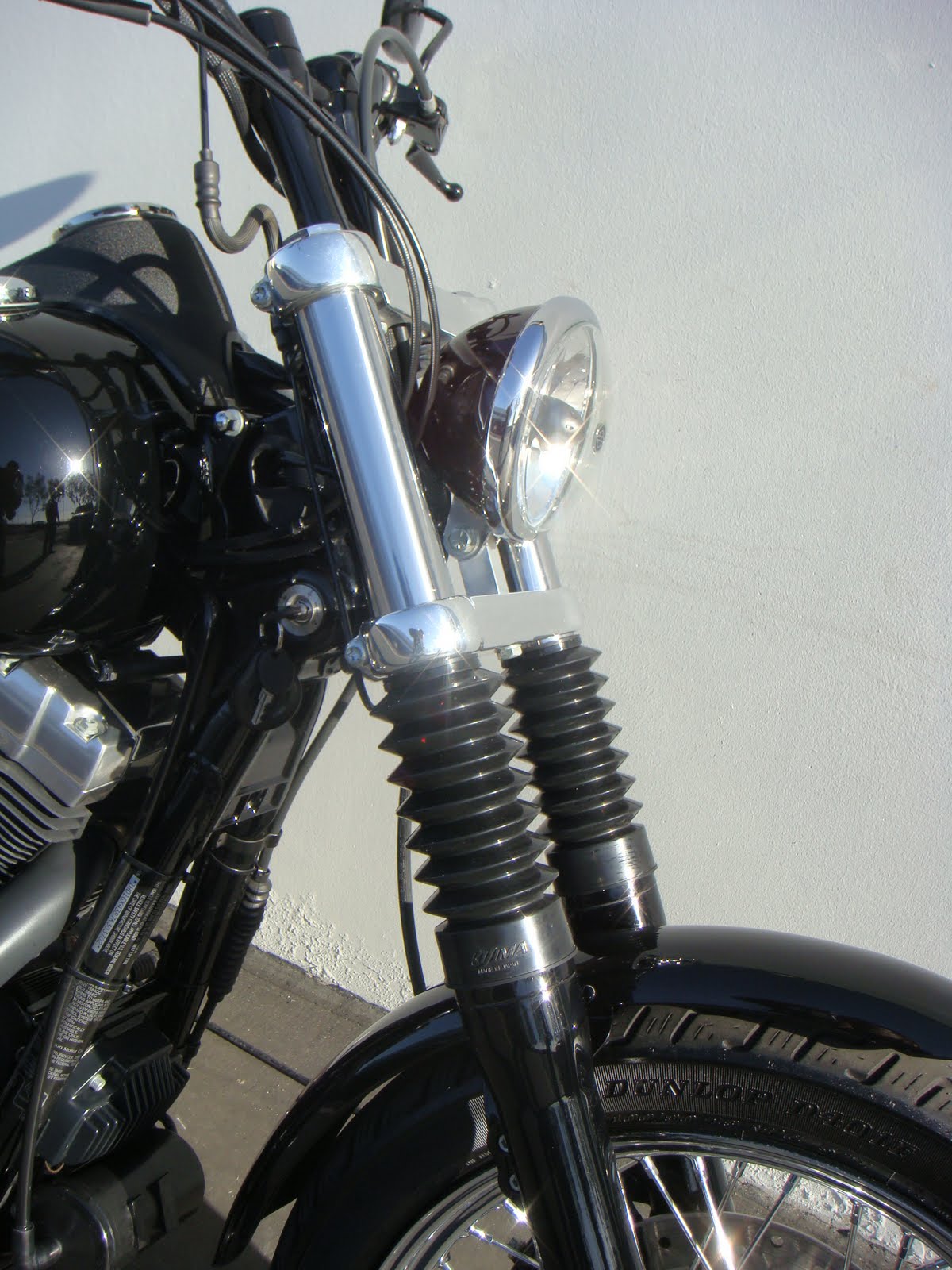 MOTOMO 49mm Dyna Fork Boots