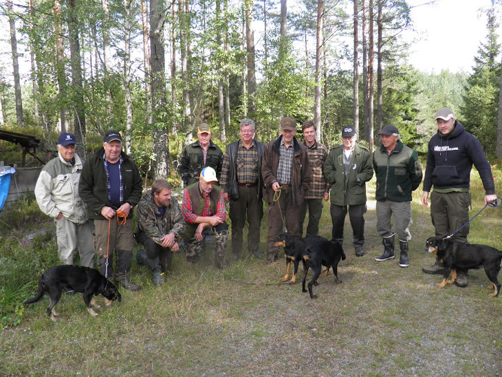 Smålandsstövarföreningen lokal avd skaraborg +några jaktkamrater ifrån kanalen