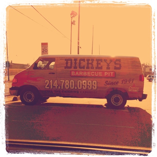American Adventure Working in Texas Dickey's Barbecue Pit!!