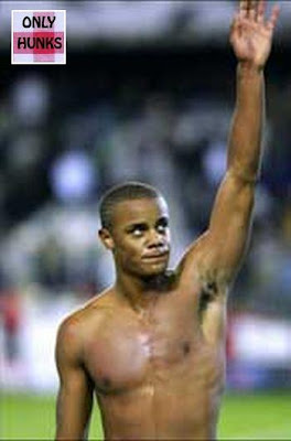 Only Hunks: Soccer Sunday; Vincent Kompany