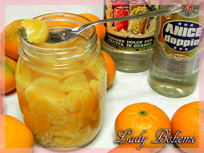 hiperica di lady boheme blog di cucina, ricette facili e veloci. Ricetta clementine sotto spirito