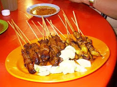 Delicious chicken Satay
