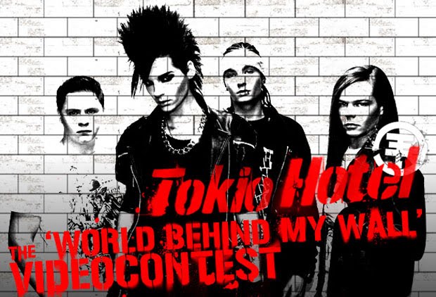 Newsletter Tokio Hotel: estreia do novo video "world behind my wall"