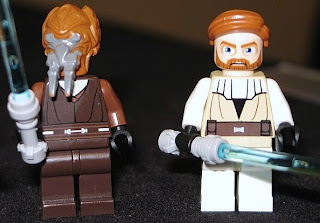 7676 Obi-Wan Kenobi Plo Koon star wars lego minifigures