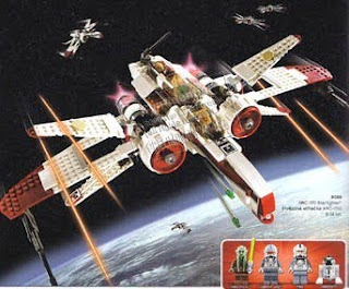 starwars lego collectables 8088 arc 170 starfighter 2010