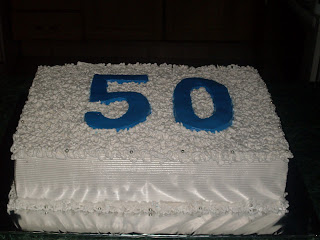 Pastel 50 años - Pasteles D'Elisa