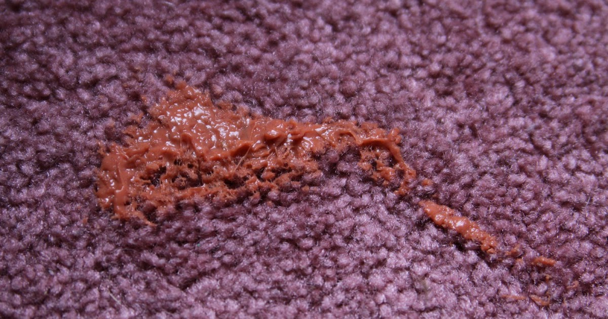 silly putty in carpet