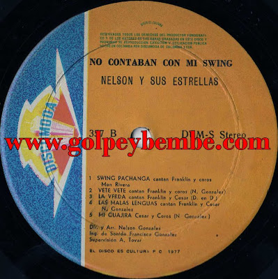 Nelson Gonzalez con Cesar Nicolas - No Contaban con mi Swing B