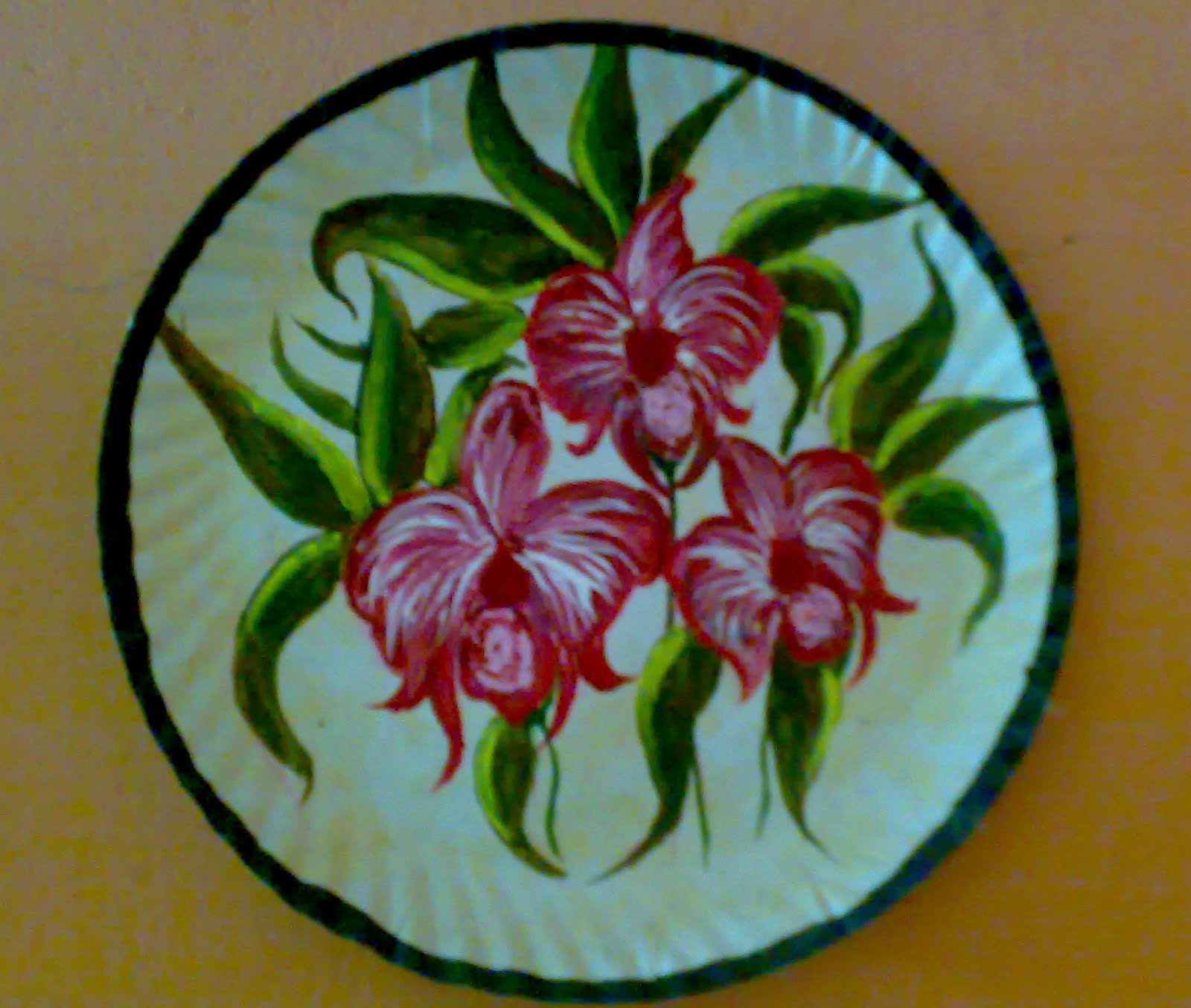 the-pebbles-plate-painting