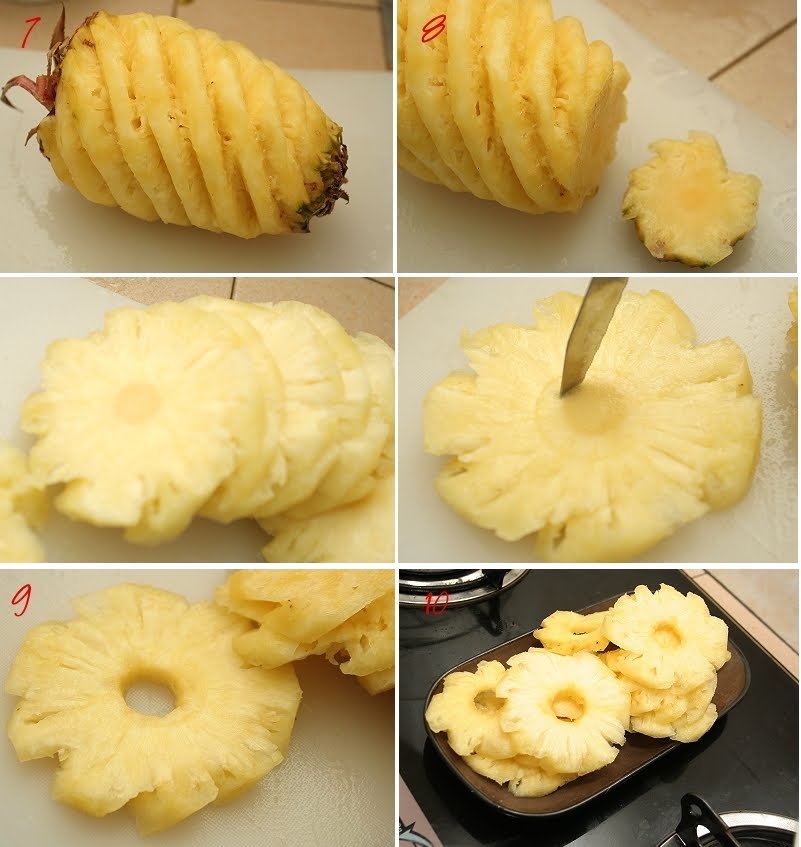 Table for 2.... or more How to Peel a Pineapple