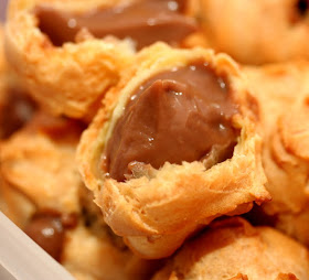 Table For 2 Or More Chocolate Custard Cream Puffs