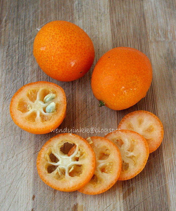 Table for 2.... or more Orange Cheesecake with Kumquat Compote