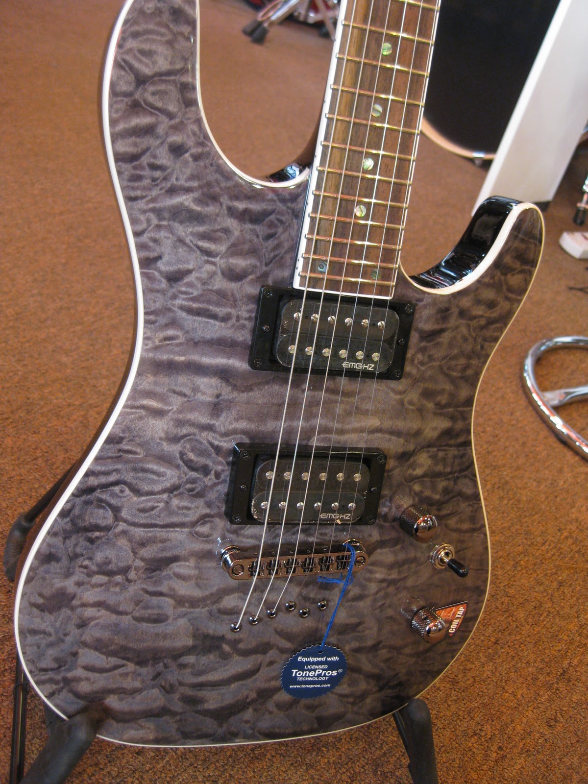 The Guitar Store: Cort KX1Q comes with new color.