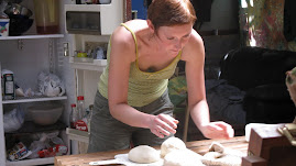 makin bread ..yummy!