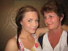 Mor och dotter sommaren -09 mitt hår har börjat växa ut. "Till en ängel..." av Sonja. A