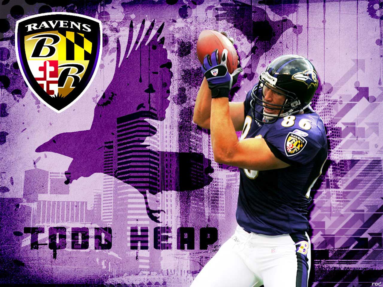 Heap Todd, Ravens wallpaper
