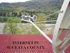 Broadband by satellite in rural area
