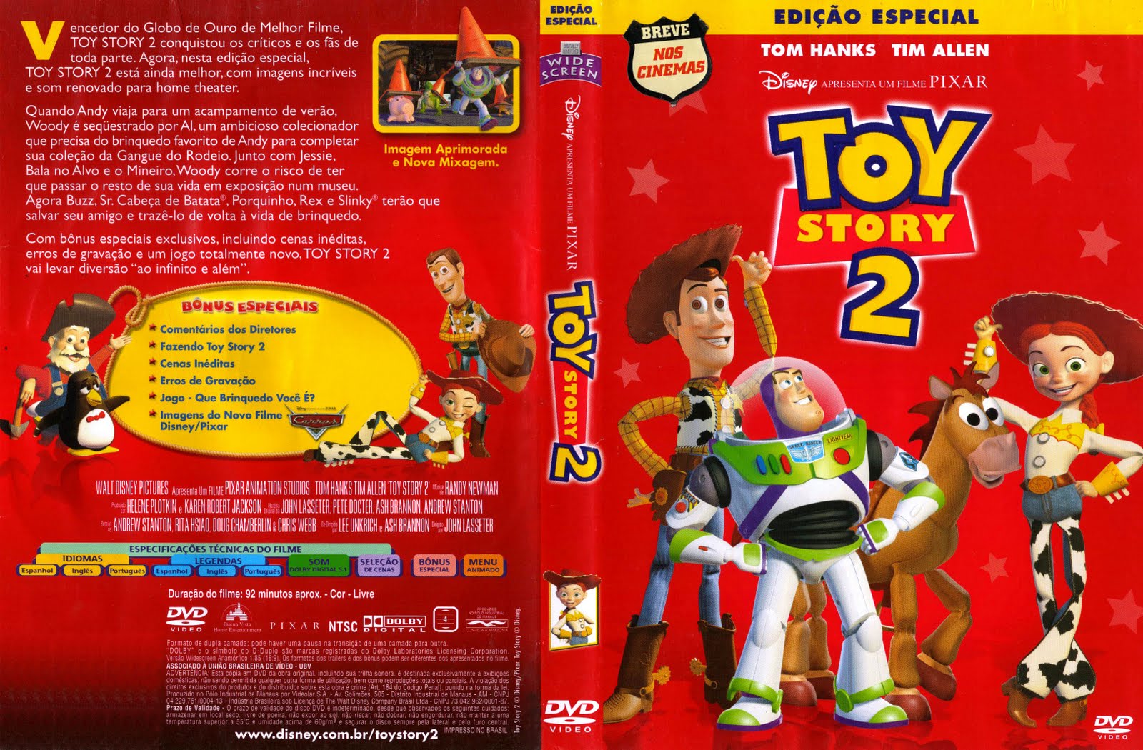 Toy story 1 2 3 4 dvd - buildingsworld