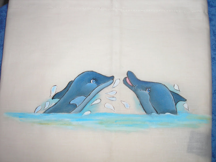 Lençois com golfinhos