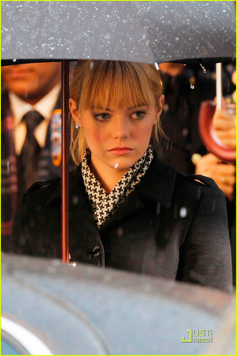 SCHEME 9: Emma Stone as Gwen Stacy and the new Spider-Man ...