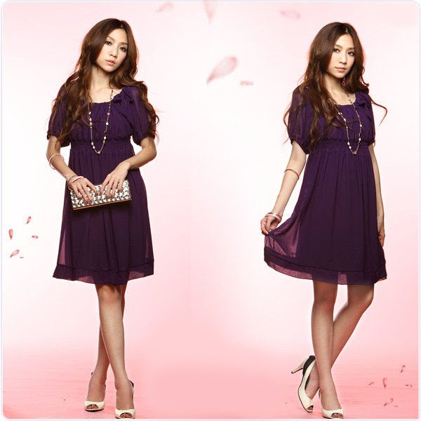 | Fatin | Fashion | House |: ELEGENT PURPLE DRESS