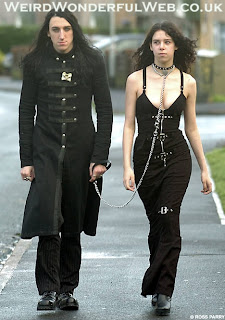 IMAGE:Goth couple