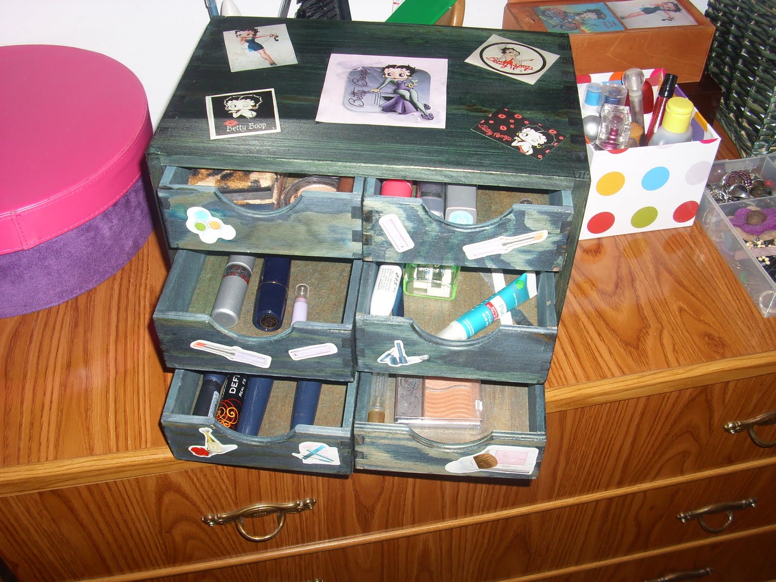 Cajonera para maquillaje