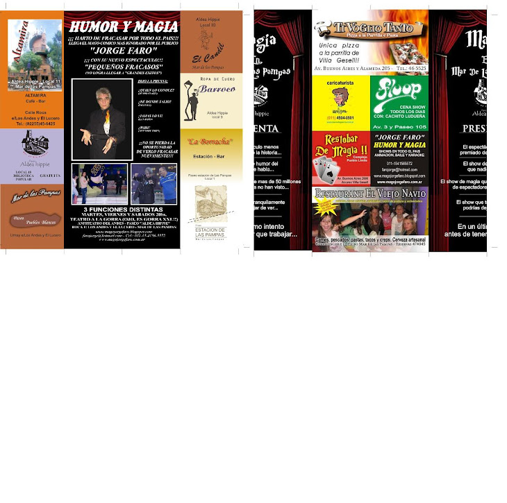 FOLLETOS DE PUBLICIDAD