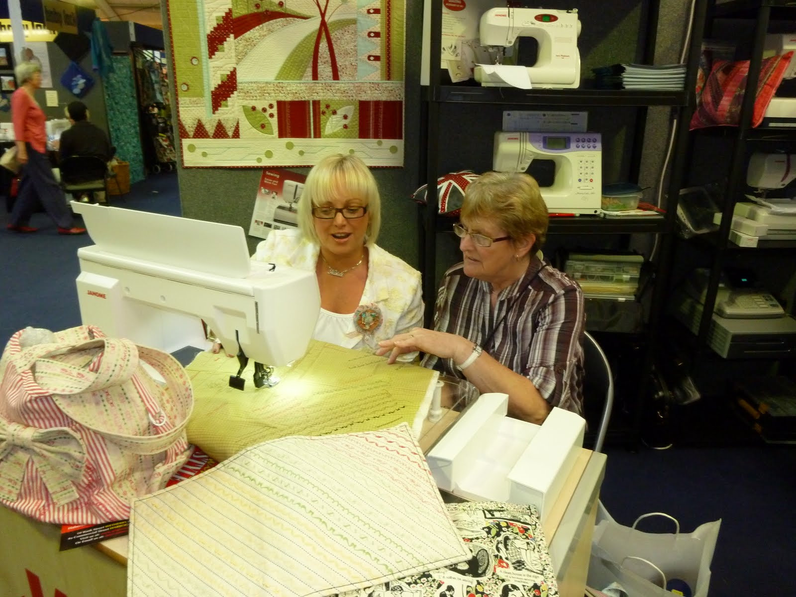 Sew Janome Harrogate Quilt Exhibition with White Rose Sewing & Craft