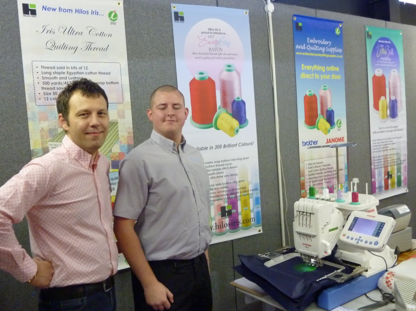 Sew Janome Four Needle Embroidery Machine by Janome!