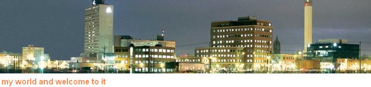 my world and welcome to it