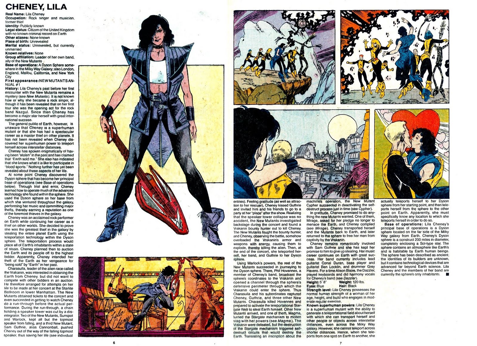 Fichas de Superheroes Marvel y DC Lila Cheney