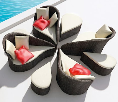 Modern Furniture Affordable on Modern Asian Inspired Patio Furniture By Balance Modern Patio