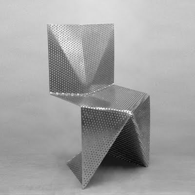 Aluminium Chair by Tobias Labarque