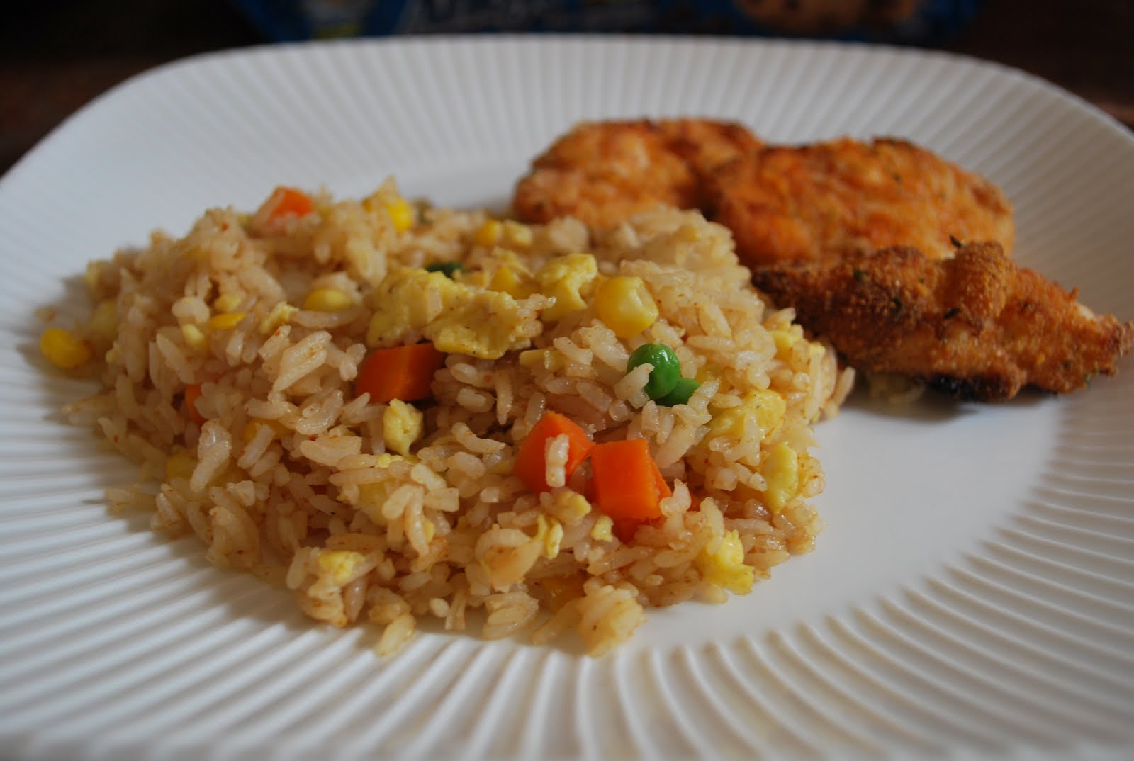 Dolce Vita! Baked Chicken Tenders with Thai Fried Rice