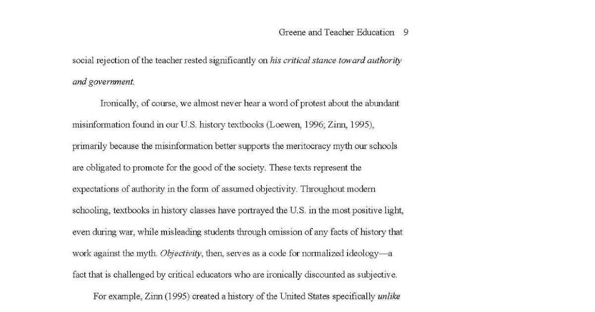 Apa Interview Paper / Interview Transcript Template