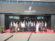 Gert Van Mol organising Hublot Seminar, Geneva, September 2010