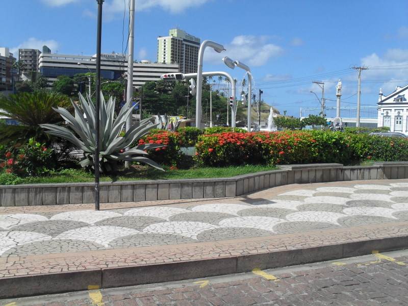 Uma praça bonita de ver