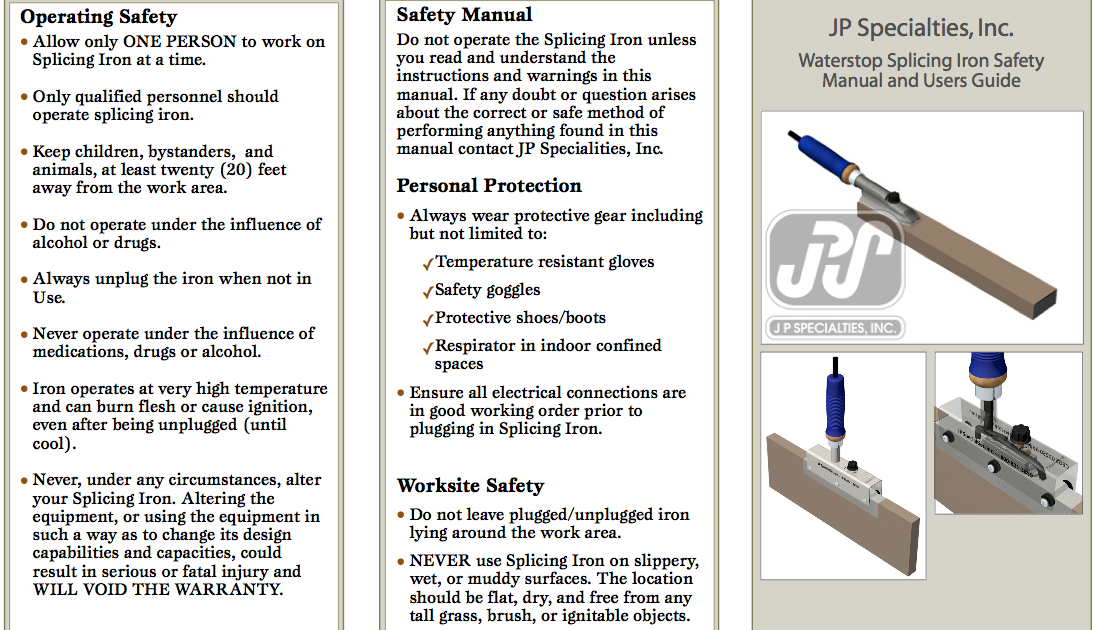 Waterstop King Waterstop Welding