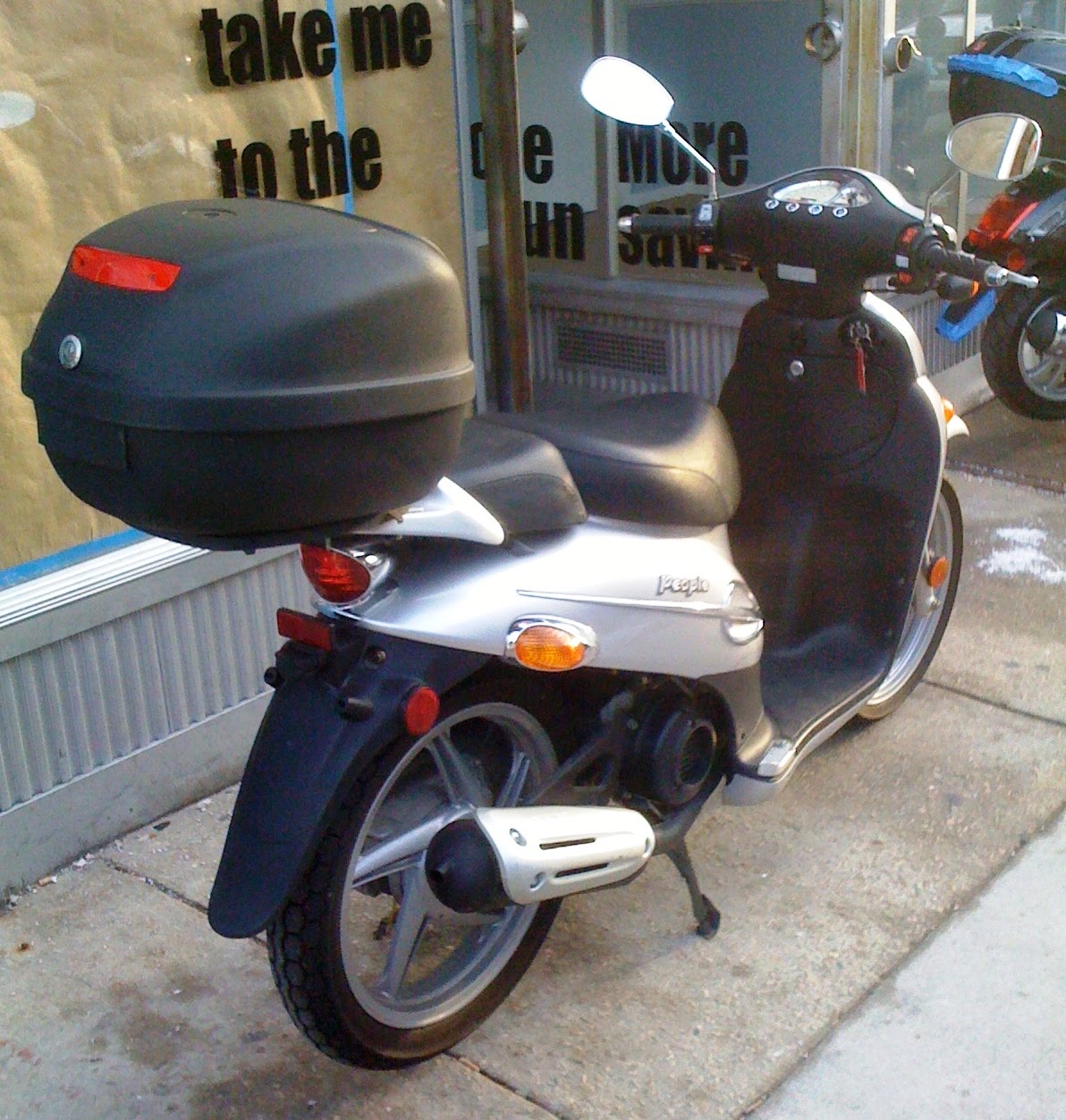 Philadelphia Used Scooters 2005 KYMCO PEOPLE 50 SILVER LIKE NEW!!!