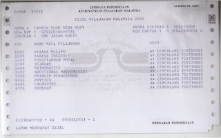 My Magical World: SPM results