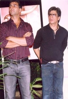 Akshay with Shahrukh