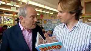 Giles Brandreth and Kev F Sutherland on The One Show