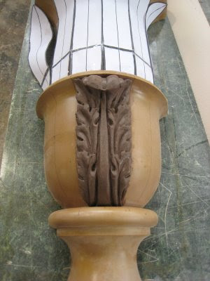 Shadows On Stone: Acanthus Leaf Sculpture