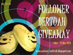 'Follower Bertuah Giveaway'