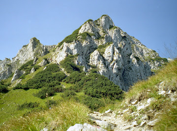 Aufstieg zur Pyramidenspitze - Blick auf Gipfelaufbau 05