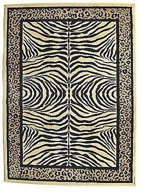 black and cream zebra pattern zebra print area rug