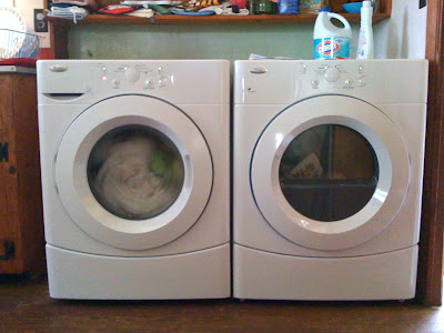 Whirlpool stackable washer and dryer