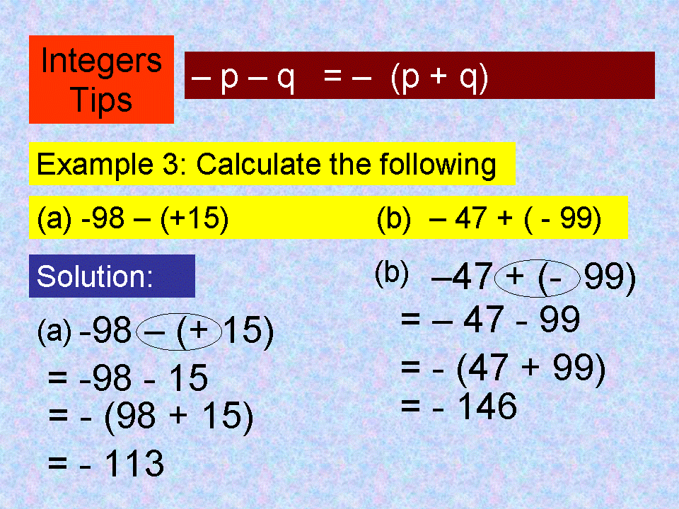 What Is Addition And Subtraction Of Rational Numbers